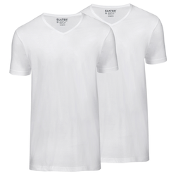 Slater T-shirt Basic Fit V-hals