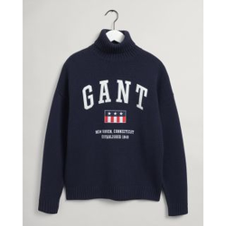 Gant graphic Wool Turtleneck