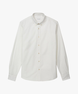 Profuomo Wit Button Down Overhemd
