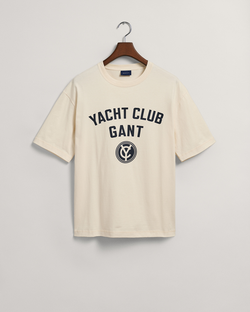Gant Yacht Club T-shirt Wit