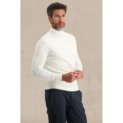 Blue Industry Cashmere Blend Coltrui Wit
